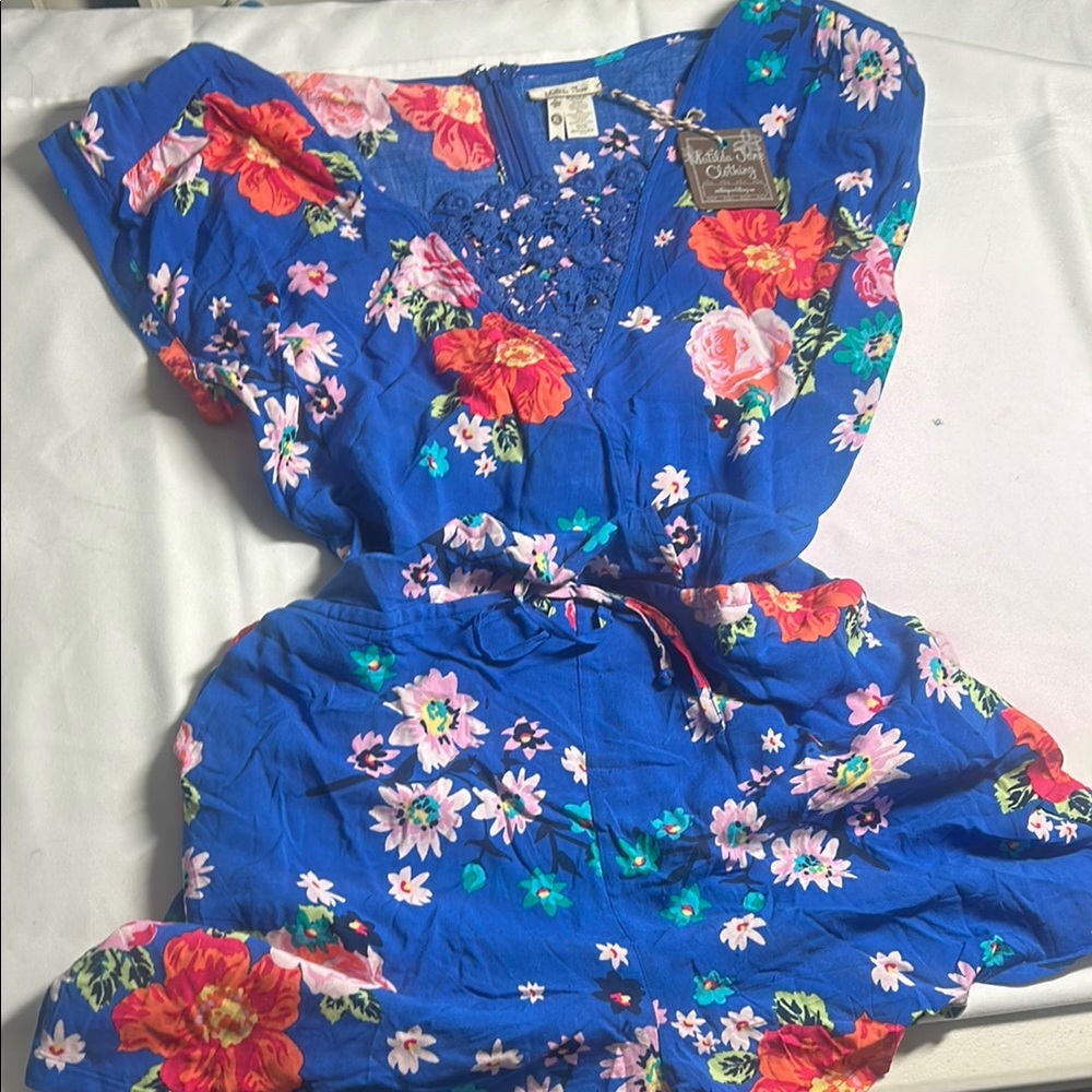 Matilda Jane Red and Blue Dress